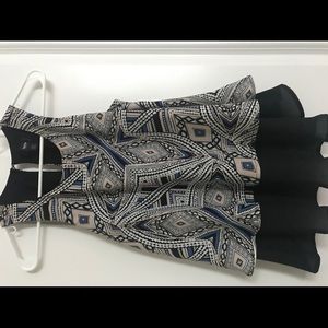 Geometric Layered Tank Top